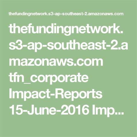 Thefundingnetworks3 Ap Southeast Tfncorporate Impact