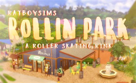 Rollin Park A Roller Skating Rink Lot 40x30by Ratboysims Needs A