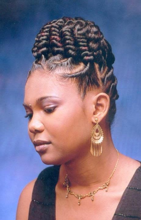 Braided Updos With Bangs For Black Women Mhjau