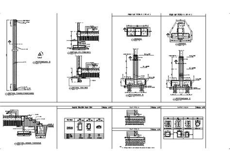 24 Detail Pondasi Tiang Pancang