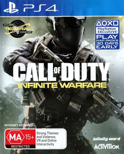 Call Of Duty Infinite Warfare 2016 Playstation 4 Box Cover Art