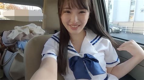 cute japanese idol①access the back red suddenly gave me blowjob and handjob in the car free