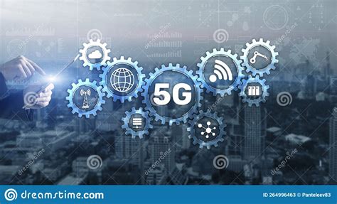 5g Fives Generation High Speed Internet Connection Telecommunication