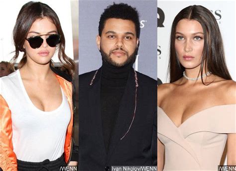 selena gomez and the weeknd s make out pics emerge bella hadid unfollows her