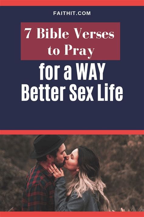 Sex Prayer Ideas From The Bible To Better Your Sex Life