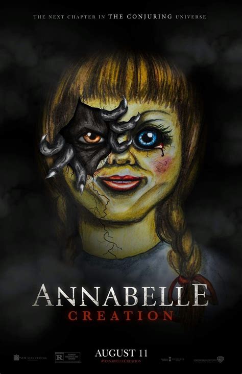 Annabelle Creation Horror Movie Posters Movie Poster Art Cinema