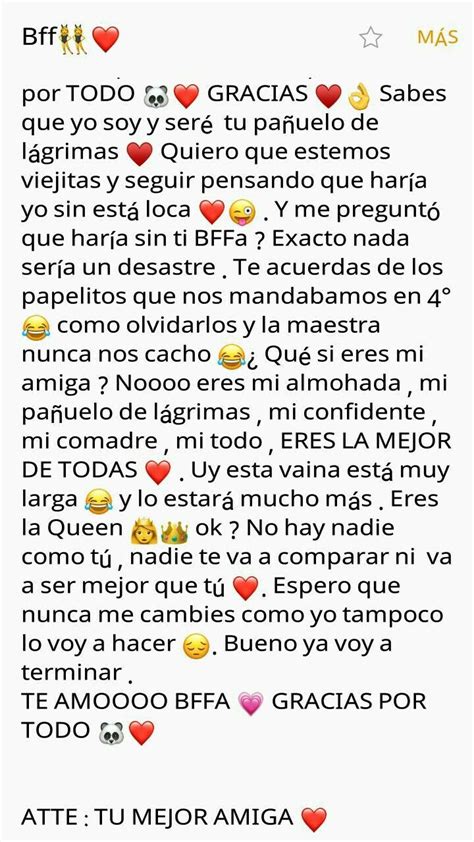 Sabes que no hace falta que ponga aquí tu nombre y apellidos. Pin de Simonecuenca en bff | Cartas para mejor amiga ...