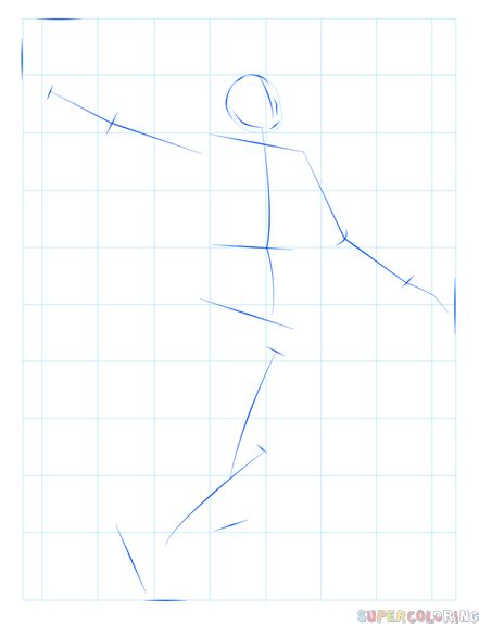 How To Draw A Basketball Player Dunking Step By Step Drawing Tutorials