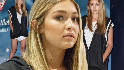 Gigi Hadid Boasts A Flawless Complexion As She Dishes Out Selfies To