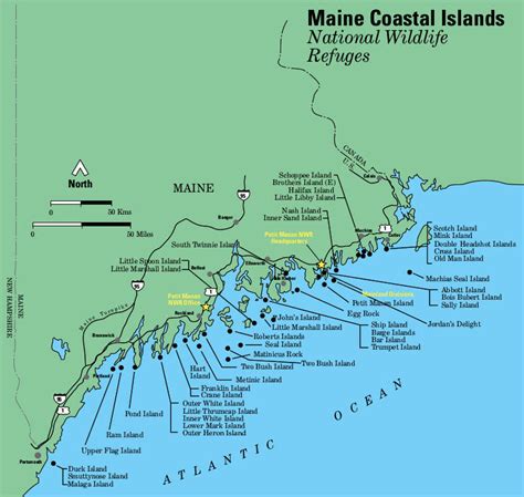 32 Map Of Coastal Maine Maps Database Source