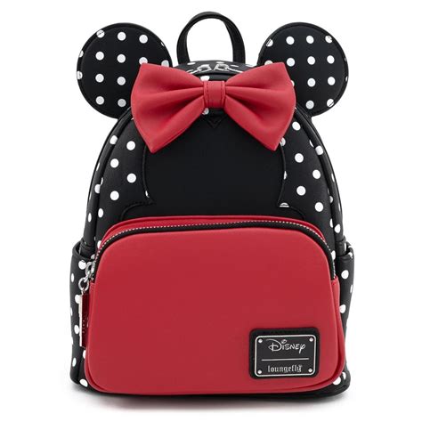 Loungefly Disney Minnie Mouse Polka Dot Mini Backpack At Mighty Ape Nz