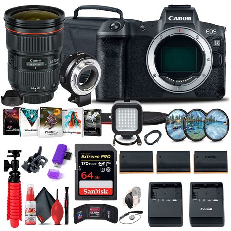 Buy Canon Eos R Mirrorless Digital Camera 3075c002 Canon Ef 24 70mm