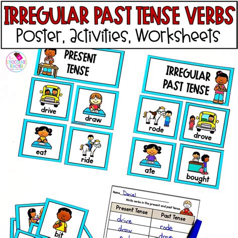 Irregular Past Tense Verbs Grammar Worksheets And Activities Made