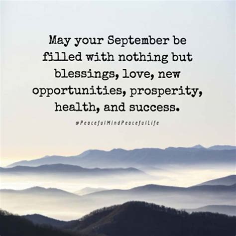 May Your September Be Filled With Nothing But Blessings Love New