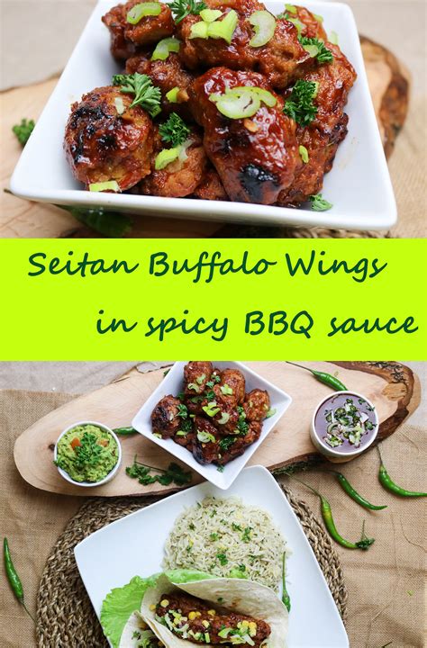 When all the wings are cooked, toss. BBQ Seitan Buffalo Wings | Recipe | Seitan, Buffalo wings ...