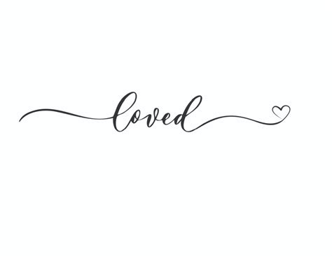How To Write Loved In Cursive Font 3 Free Printables