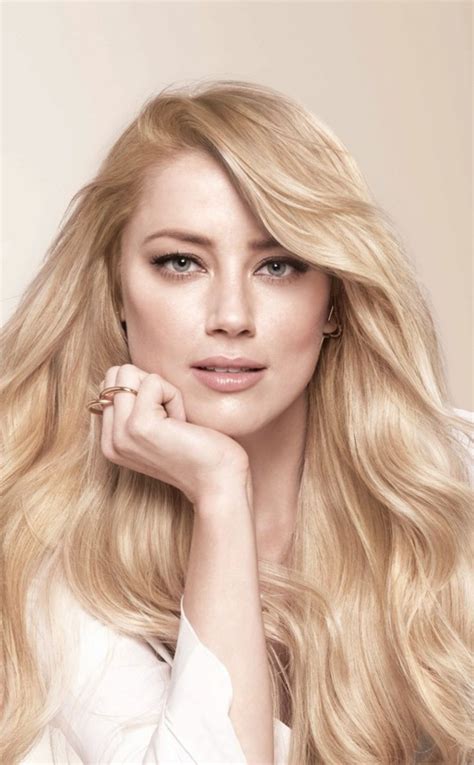 Actress Blonde Beautiful Long Hair Amber Heard 950x1534 Wallpaper