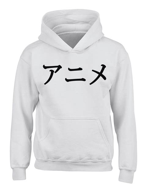 Anime Hoodies For Kids Animation Lover Hooded Youth Sweatshirt Etsy