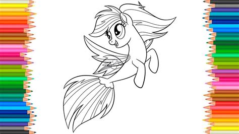 How to draw and color my little pony movie 2017 rainbow dash. Rainbow Dash | my little pony: the movie coloring pages ...