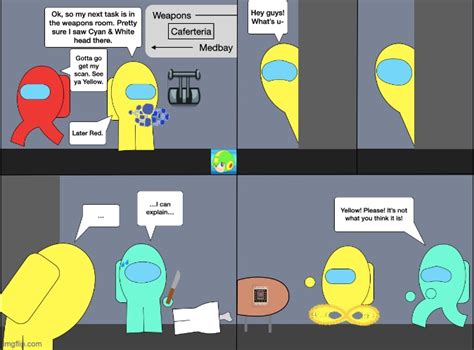 An Among Us Comic Based On A True Story Imgflip