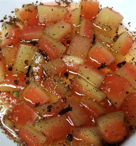 Watermelon Rind Pickles Cooking Mamas