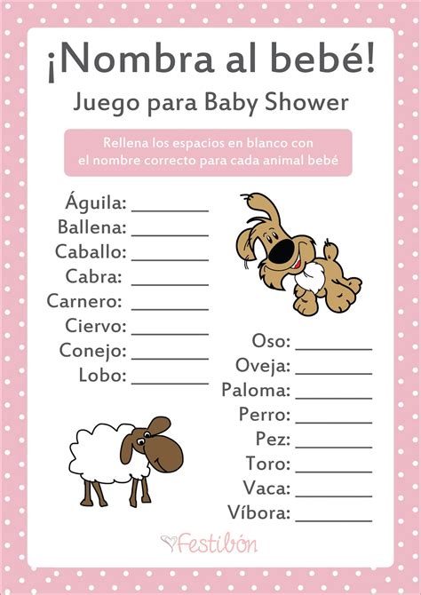 Juegos Para Baby Shower Ni A Flossyidea