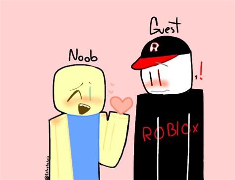Noob X Guest San Valentín In 2022 Roblox Memes Roblox Animation Roblox