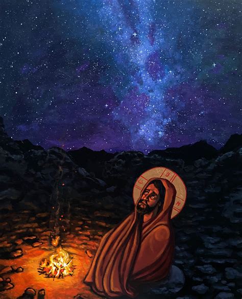 Christ In The Wilderness Kelly Latimore Icons