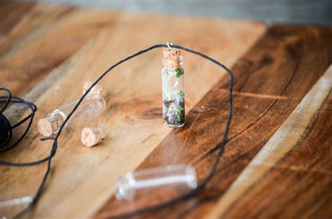 Make Your Own Adorable Mini Terrarium Necklace