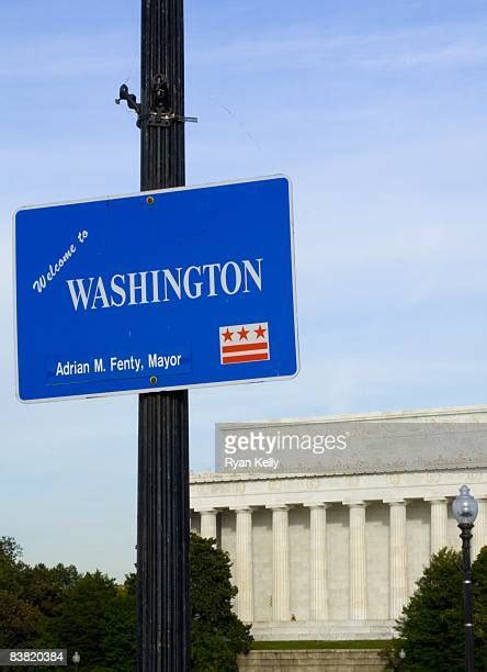 Welcome To Washington Dc Sign Photos And Premium High Res Pictures