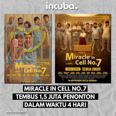 Film Miracle In Cell No Tembus Juta Dalam Hari Incuba