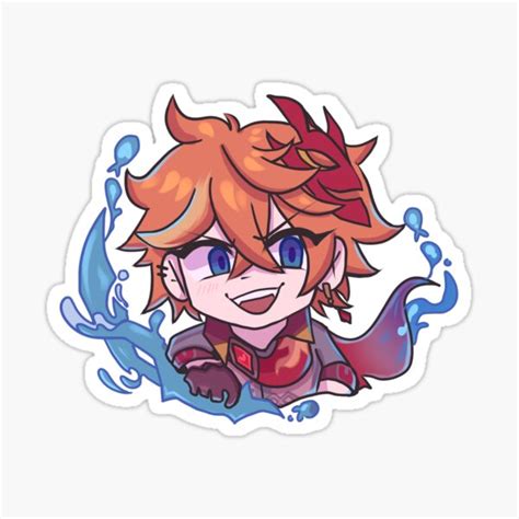 Childe Chibi Sticker For Sale By Bironheart Redbubble