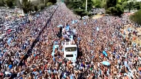 Millions Jam Buenos Aires Streets To Celebrate World Cup Win Wsvn 7news Miami News Weather