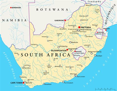 Podstatn Jm No Bolen B Icha Tlumo En Map Of South Africa Provinces Zrada Pochodn Parametry