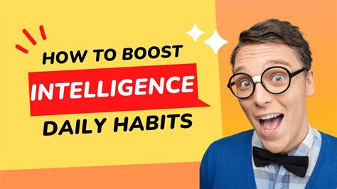 💰 10 Daily Habits To Boost Your Intelligence 💰 Youtube