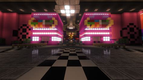 Fnaf Security Breach Map Java And Bedrock Minecraft Map