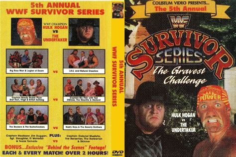 Survivor Series 1991 Survivor Series Undertaker Wwf Survivor
