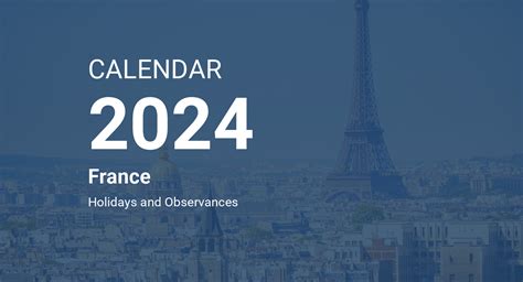 Year 2024 Calendar France