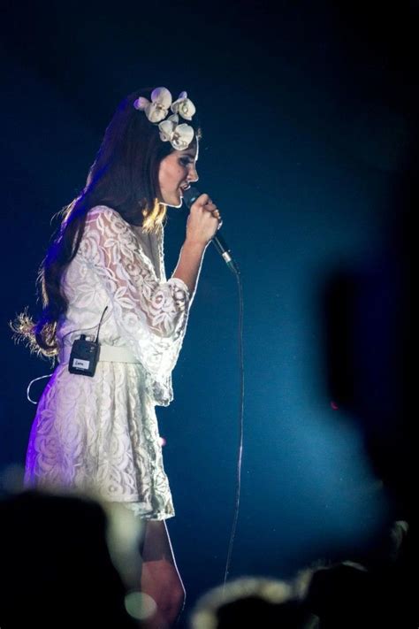 July 4 2012 Lana Del Rey Performed At Miles Davis Hall In Montreux