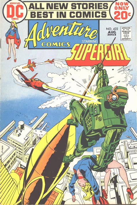 Days Of Adventure Adventure Comics 422 August 1972