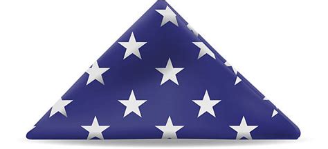 690 American Flag Triangle Stock Photos Pictures And Royalty Free