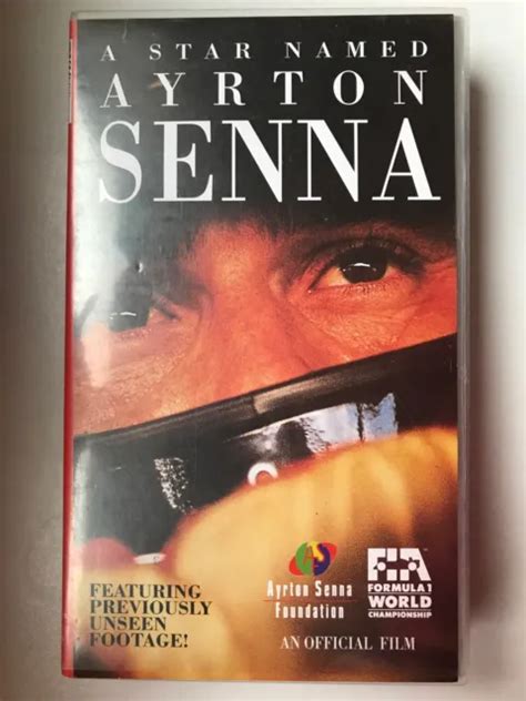 A STAR NAMED Ayrton Senna Vhs 2 50 PicClick UK