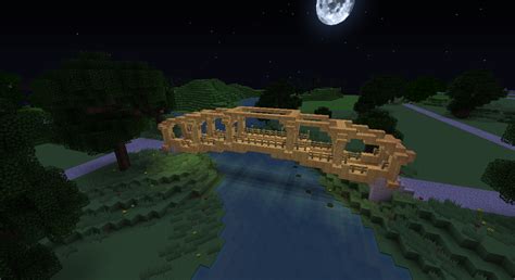 Simple Minecraft Bridge Minecraft Minecraft Farm Minecraft Architecture