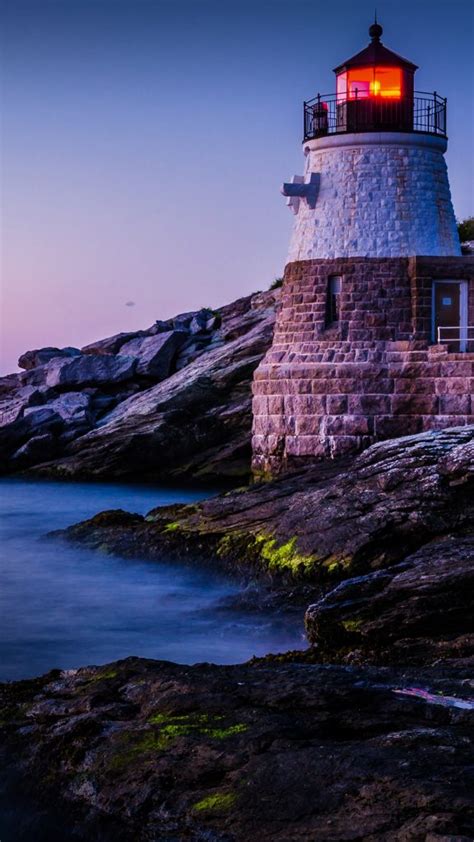 Castle Hill Lighthouse Newport Rhode Island Usa Windows 10