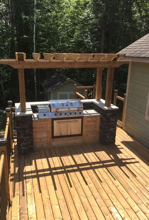26 Diy Outdoor Grill Stations And Kitchens Outdoor Grill Station
