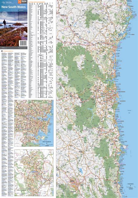 New South Wales State Map Hema Maps Online Shop