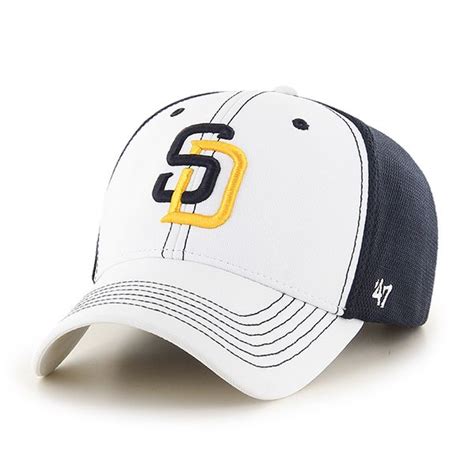 San Diego Padres 47 Brand Brown Mvp Adjustable Hat Adjustable Hat 47