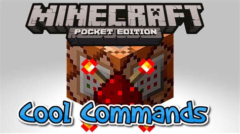 Minecraft Pe Cool Commands 105 Beta Youtube
