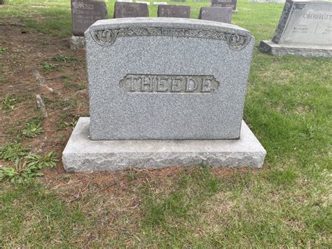 George Theede Posts In The Graveyard