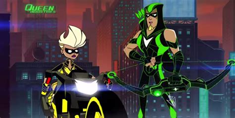 Green Arrow Dc Nation Shorts Released Featuring Cupid And Onomatopoeia